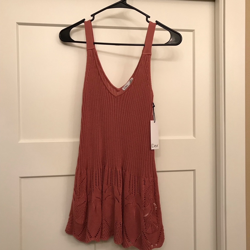 Dex sweater tank